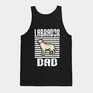 Labrador Dad Proud Dogs Tank Top